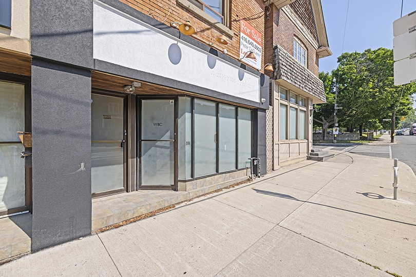 338 Kingston Road store exterior showing front entrance