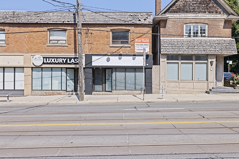 338 Kingston Road store exterior showing front entrance