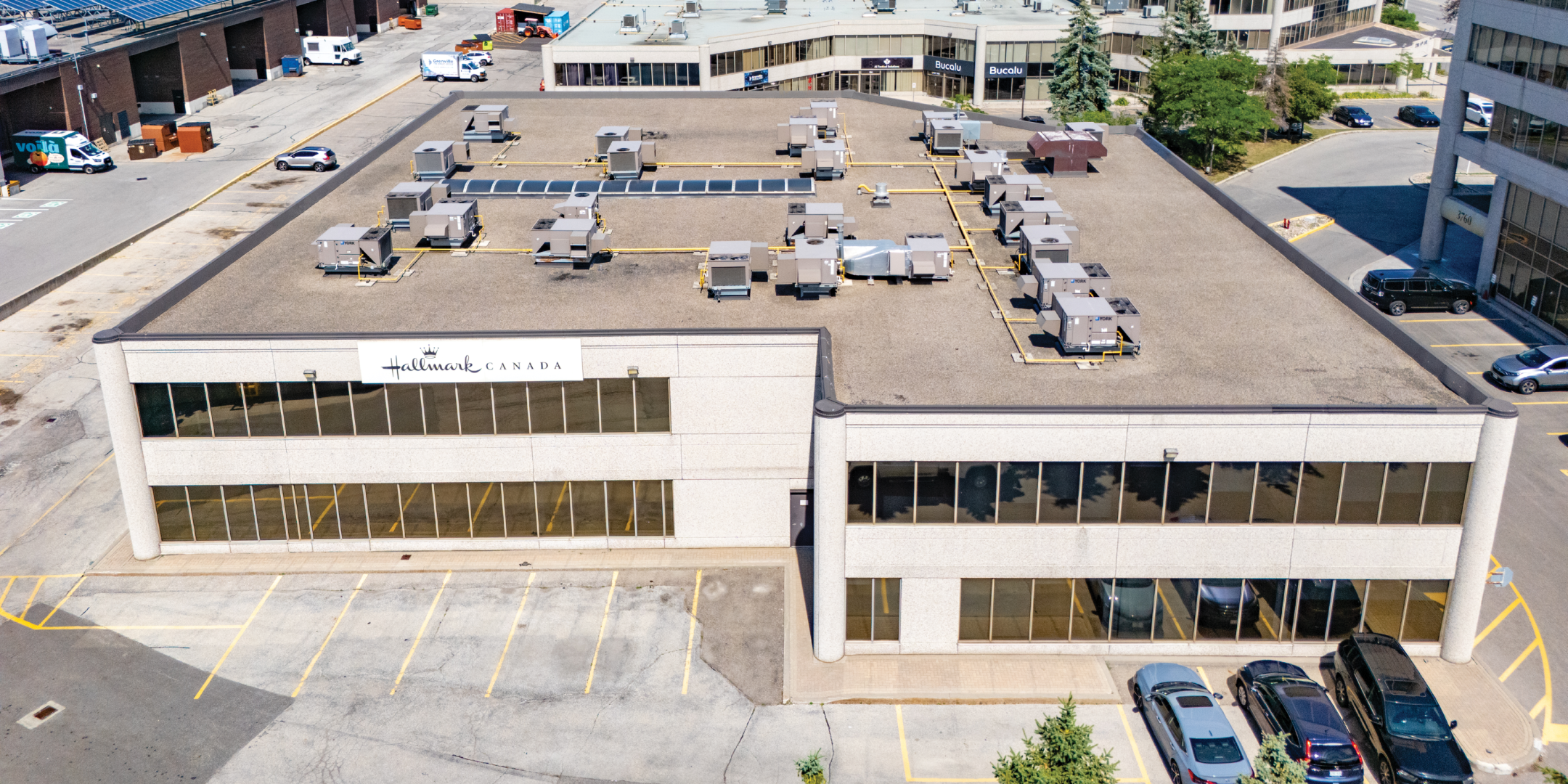 3762 14th Avenue Aerial of Office Building 