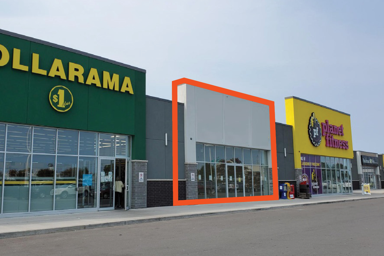 450 Centre Street store exterior showing front entrance