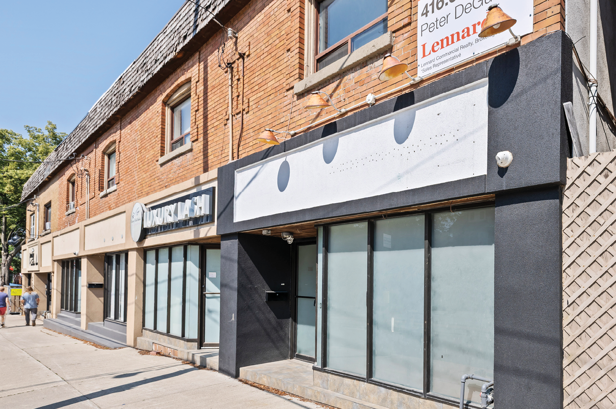 338 Kingston Road building exterior showing the entrance
