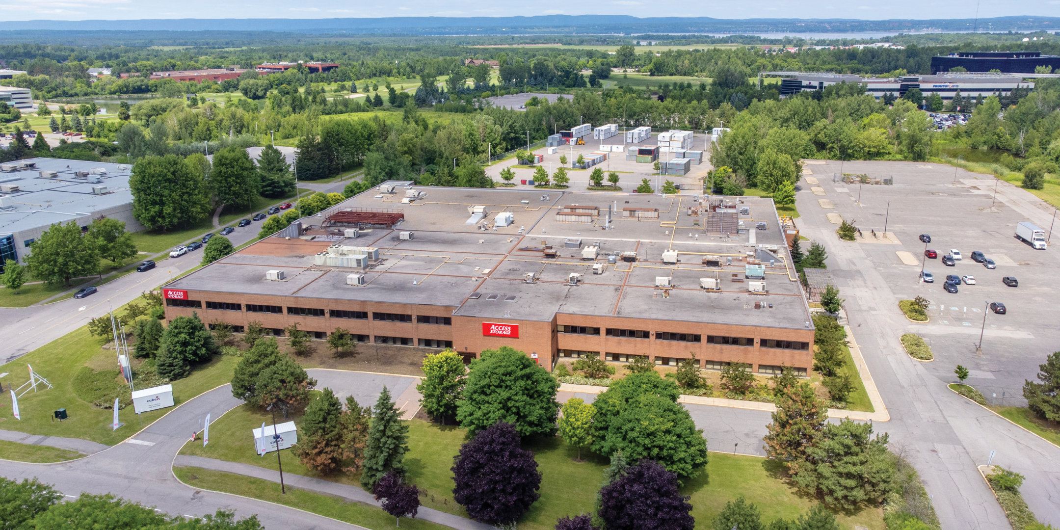 415 Legget Aerial of building