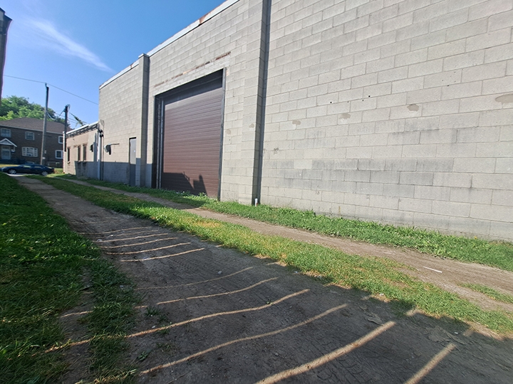 48 Lavender building exterior showing gate