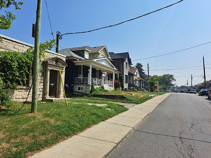 48 Lavender building exterior showing street