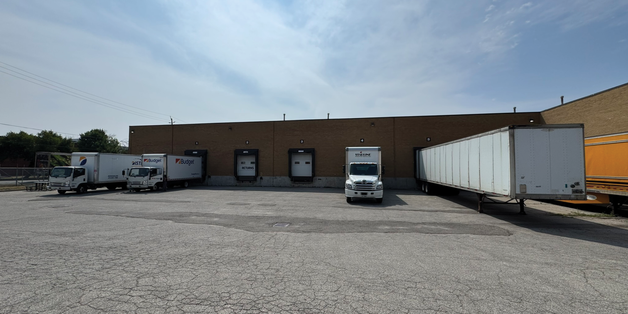 100 North Queen Street Shipping Doors
