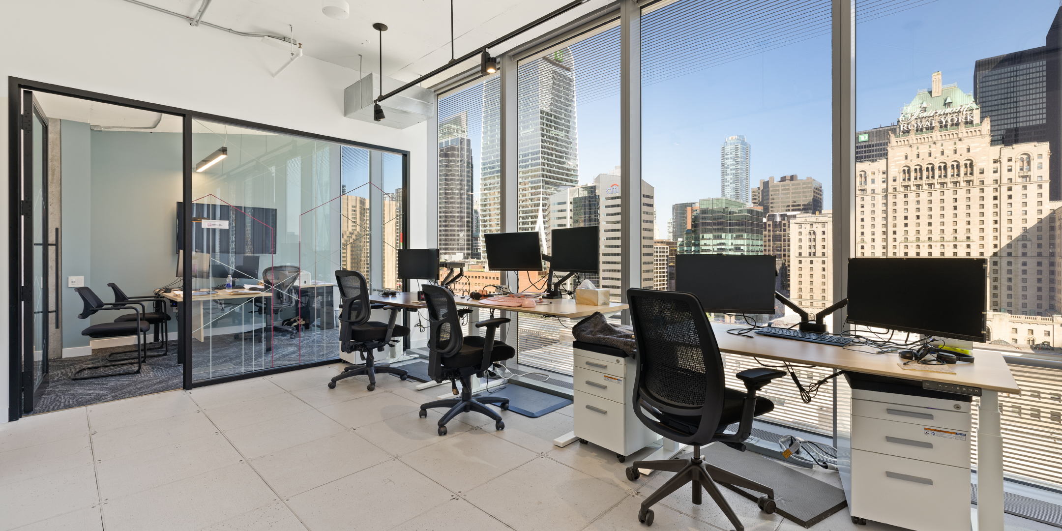 25 York Street office with big windows