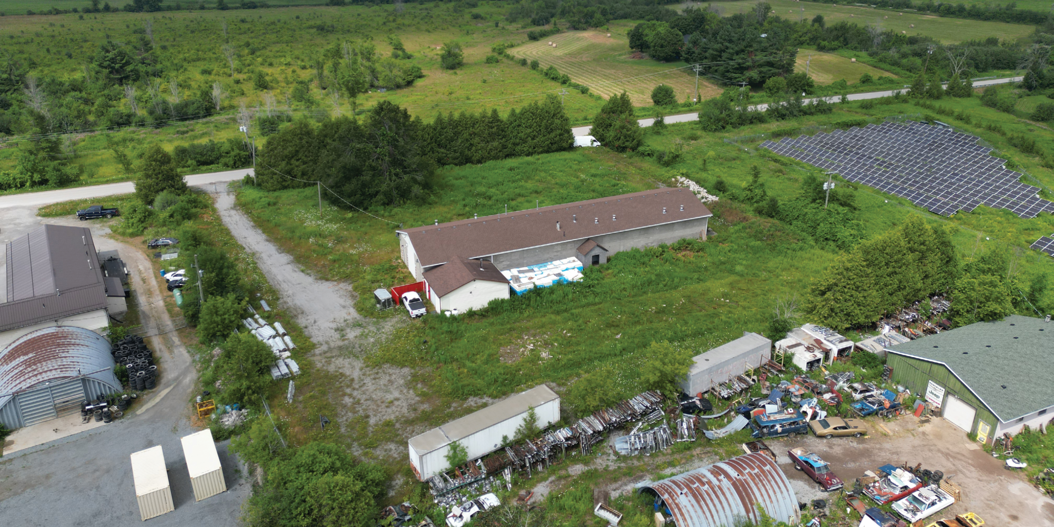 33815 Thorah Side Road Industrial Building on land 