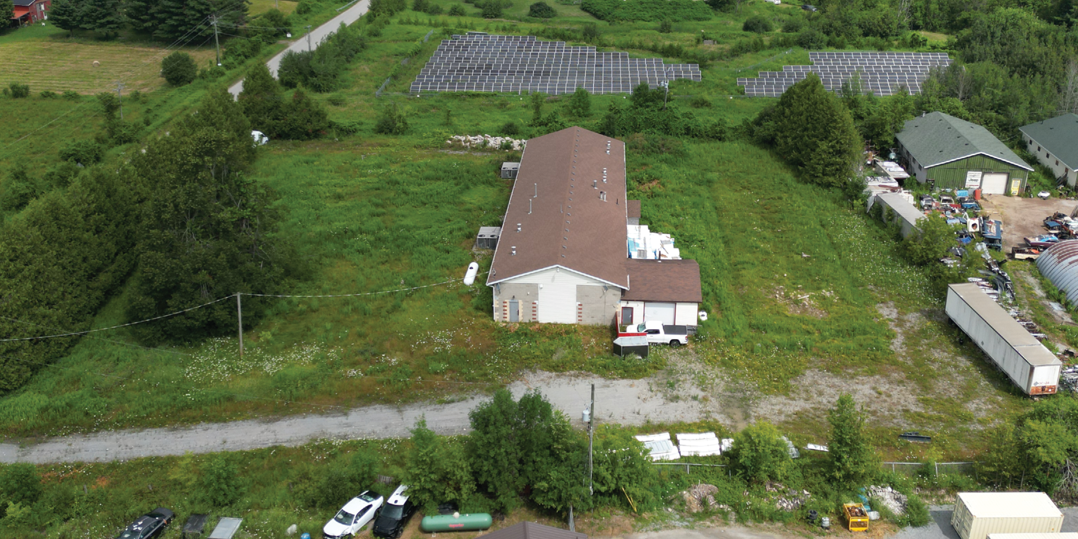 33815 Thorah Side Road Industrial Building on land 