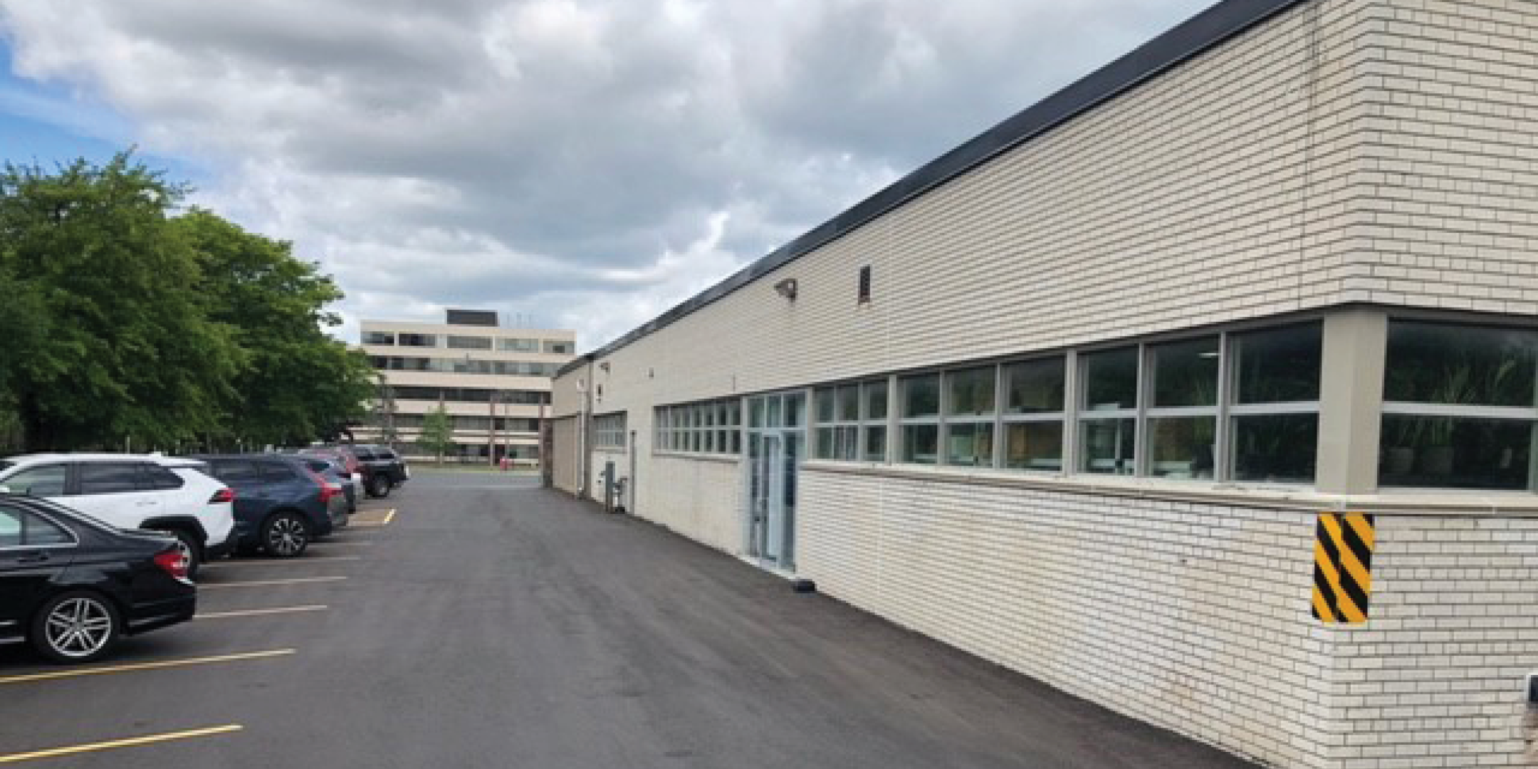 55 Gervais Drive Industrial Building Parking Lot 