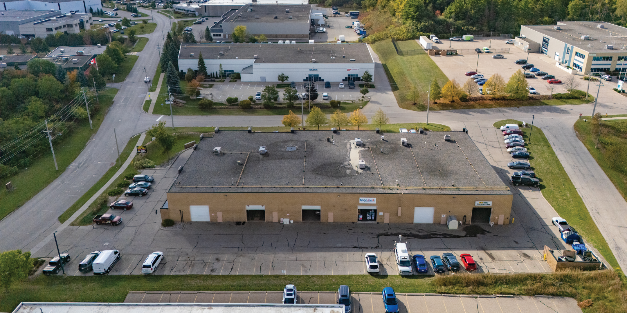 Aerial back view of 10 Washburn Drive Aerial back view of 10 Washburn Drive