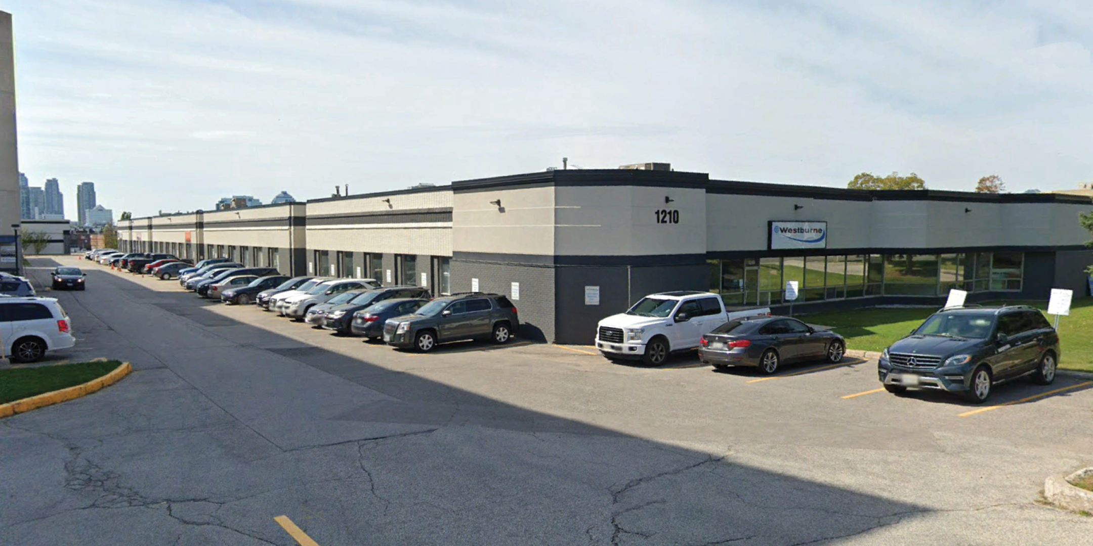 1210 Markham Road Building with Parking Lot
