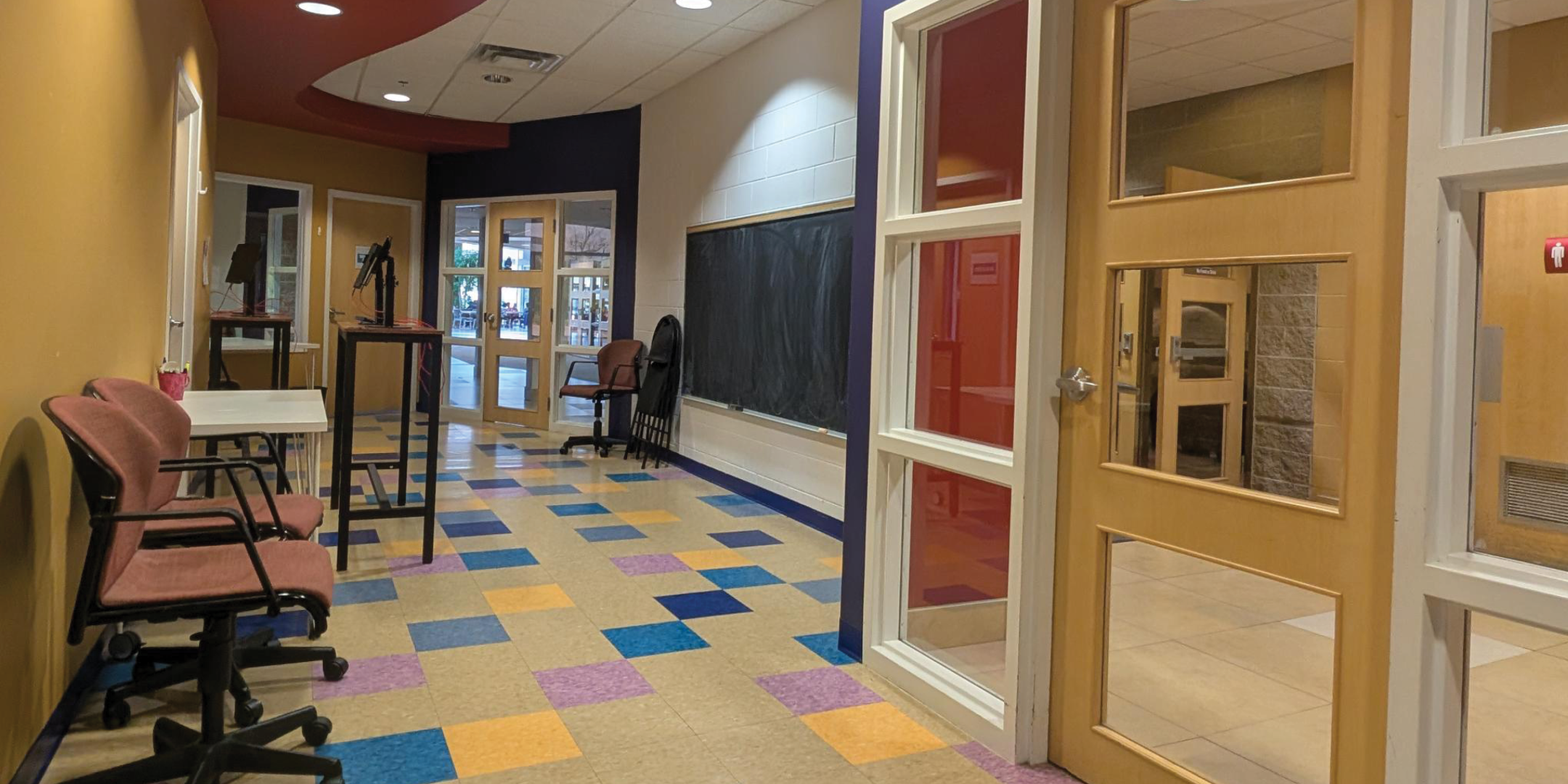 1250 Markham Road Day-Care facility play area entrance