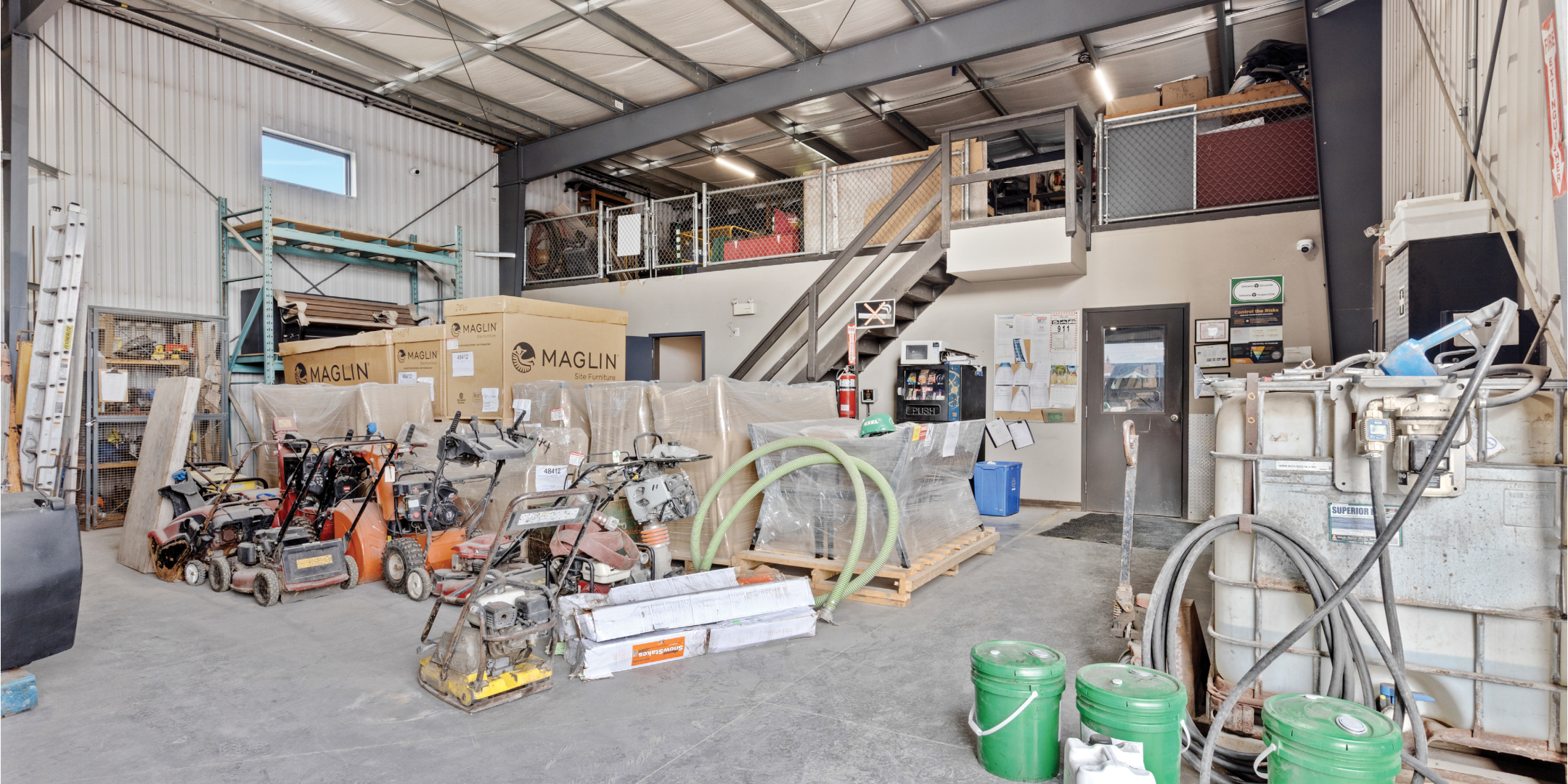 Warehouse area