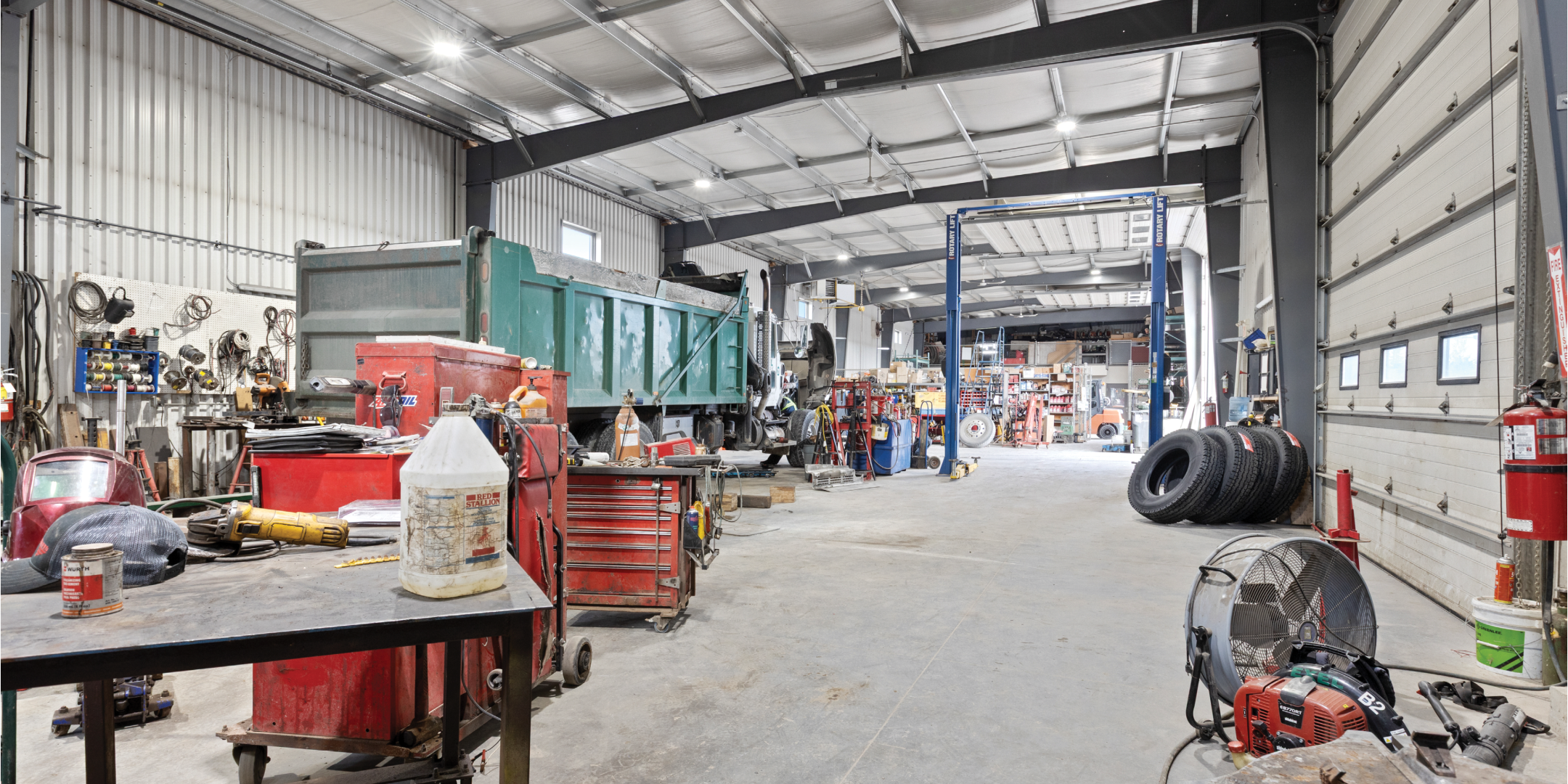 Warehouse area