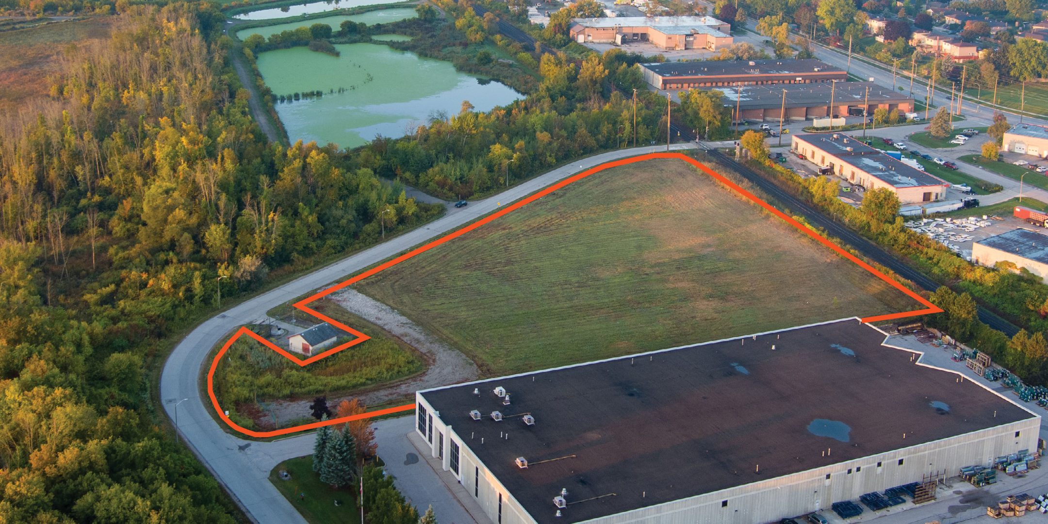 20 Industrial Road Employment Land with Orange Property Land
