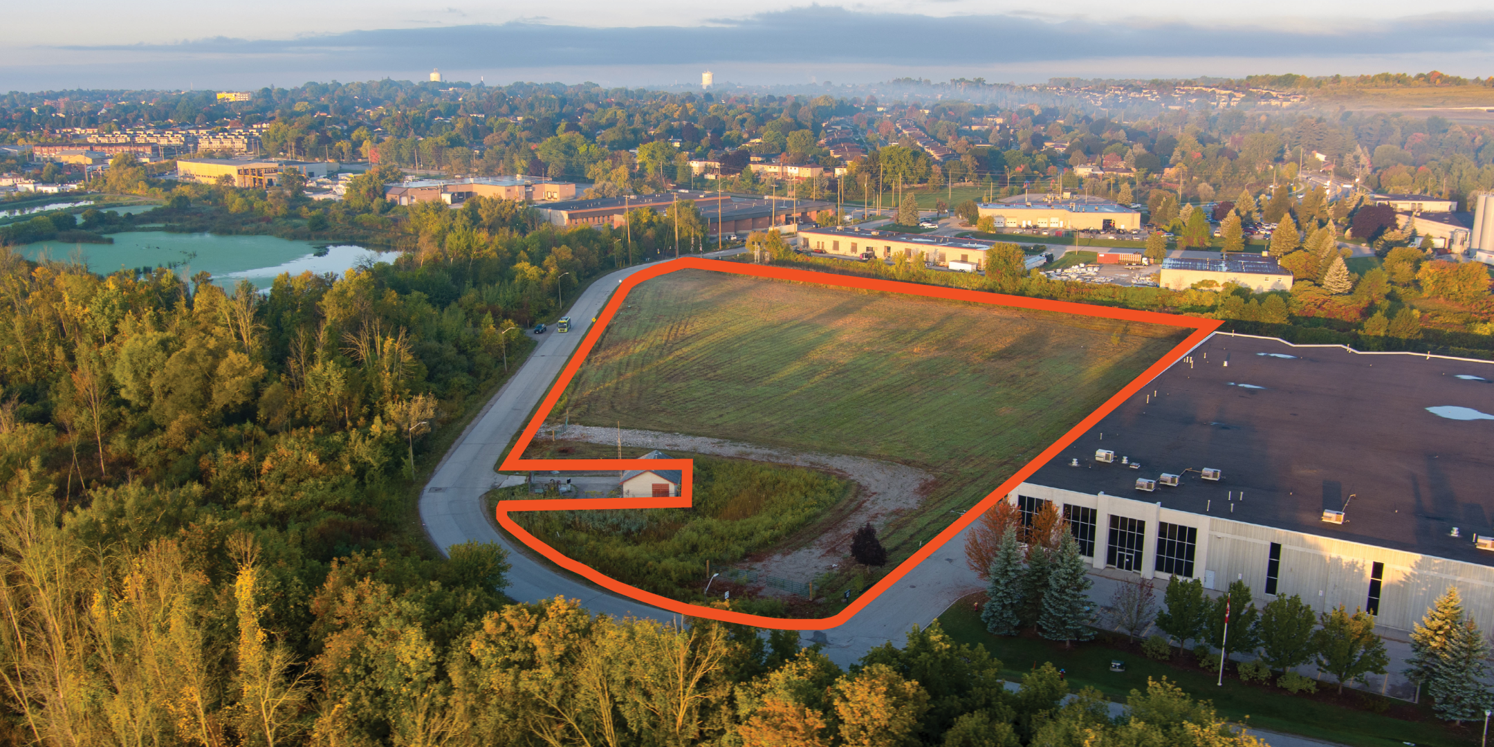 20 Industrial Road Employment Land with Orange Property Land