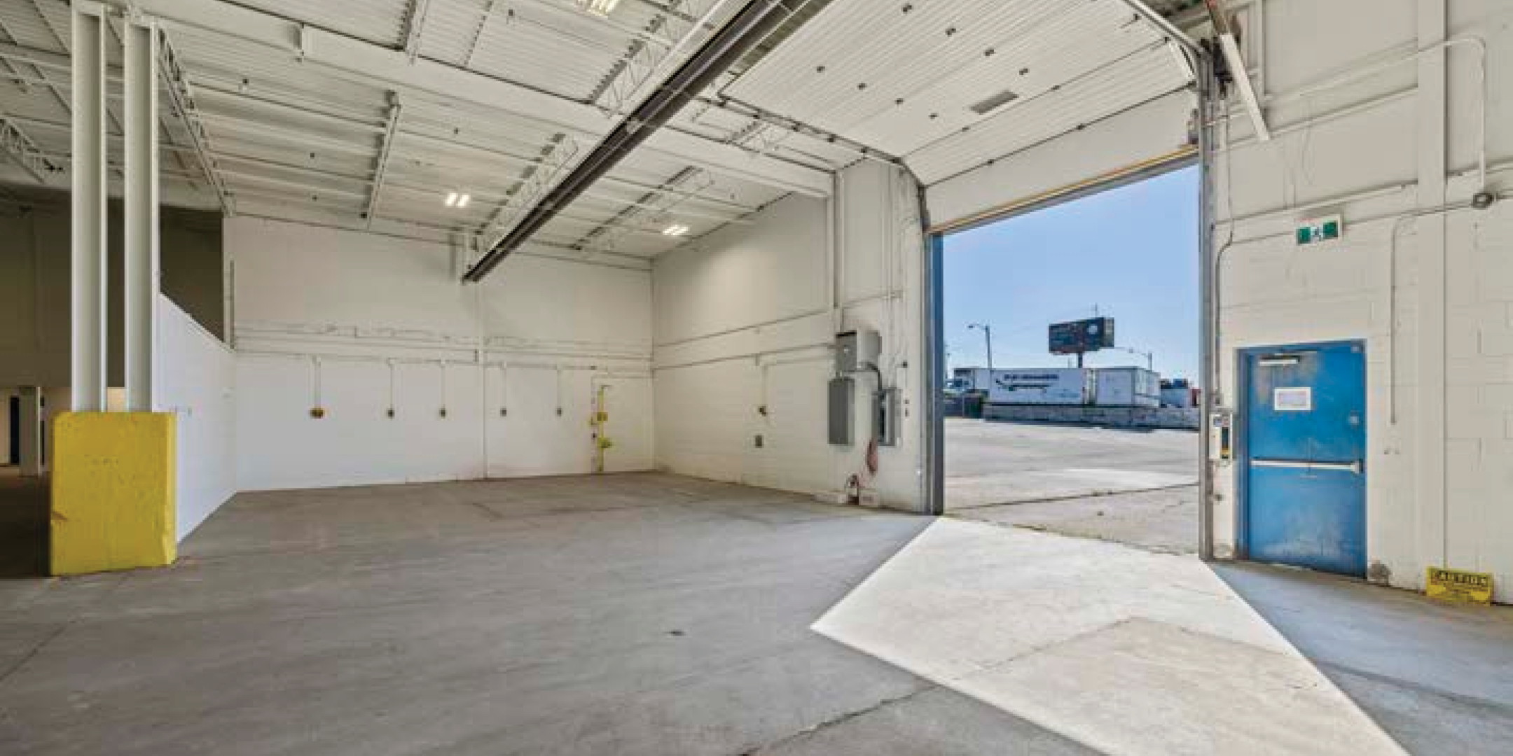 3636 Weston Road Warehouse Interior with Shipping Door