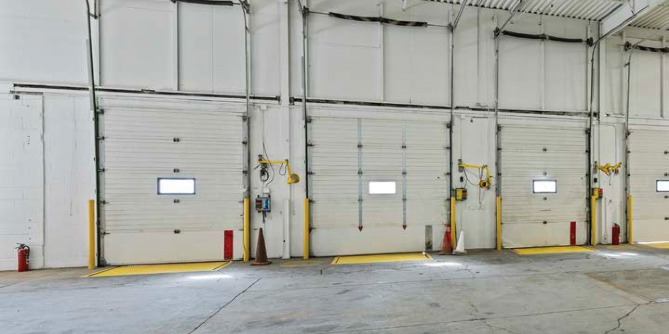 3636 Weston Road Warehouse Interior with Shipping Doors