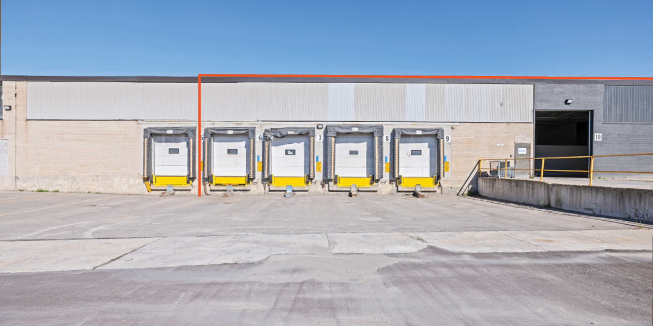 3636 Weston Road Shipping Doors