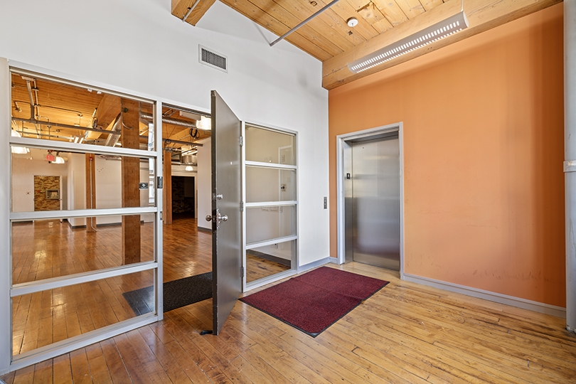 46 Spadina Avenue interior view office with door open