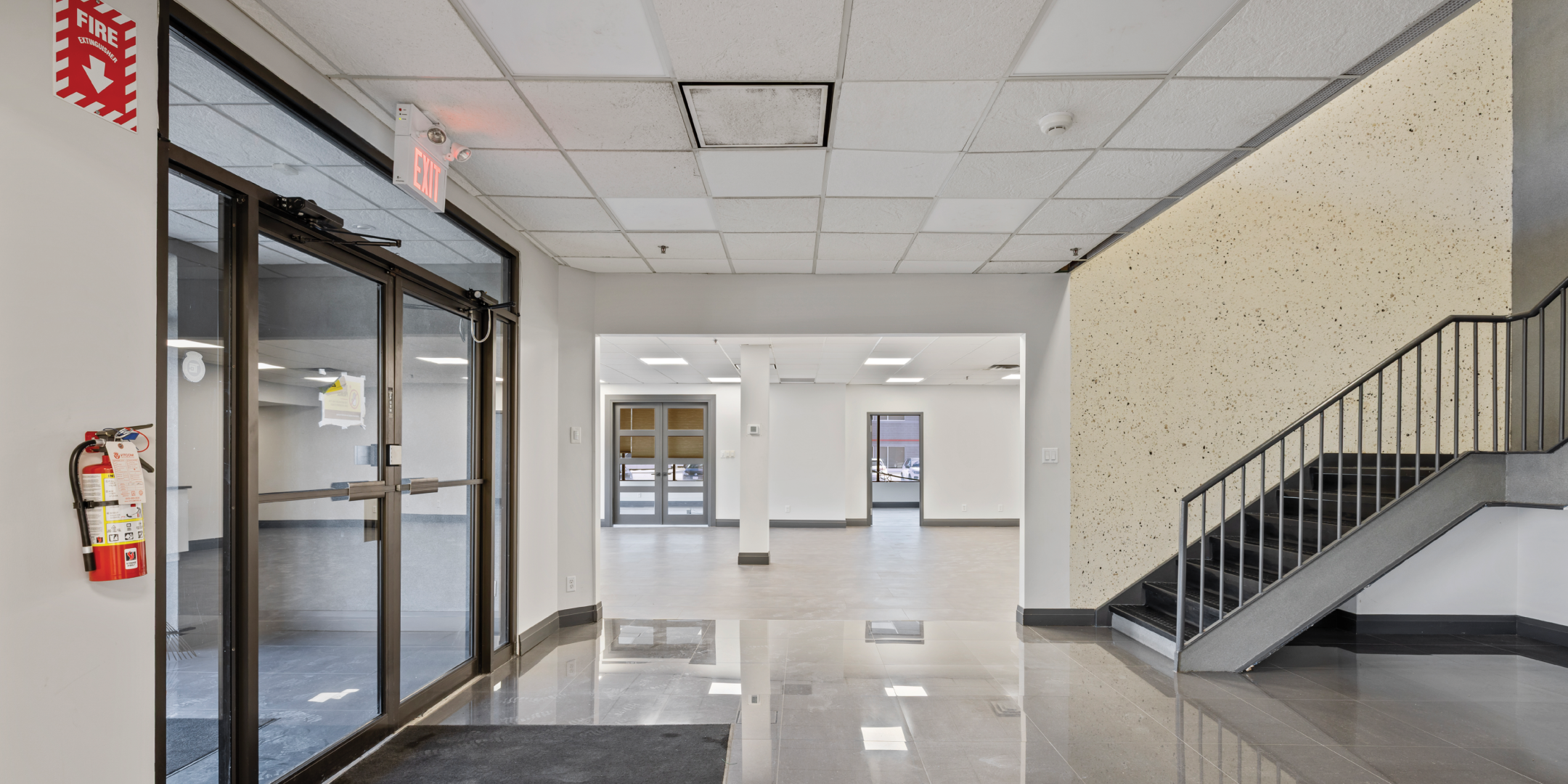 8 Abacus Road Corridor with Front door and stairwell