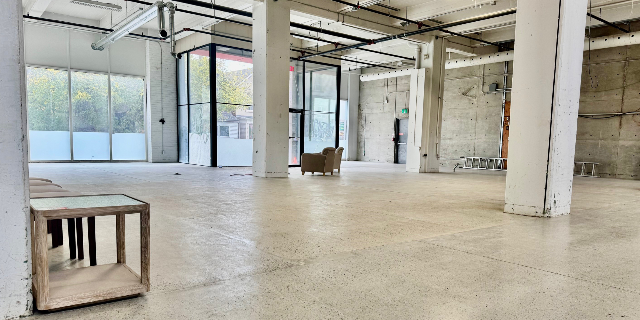 950 Dupont ground floor windows