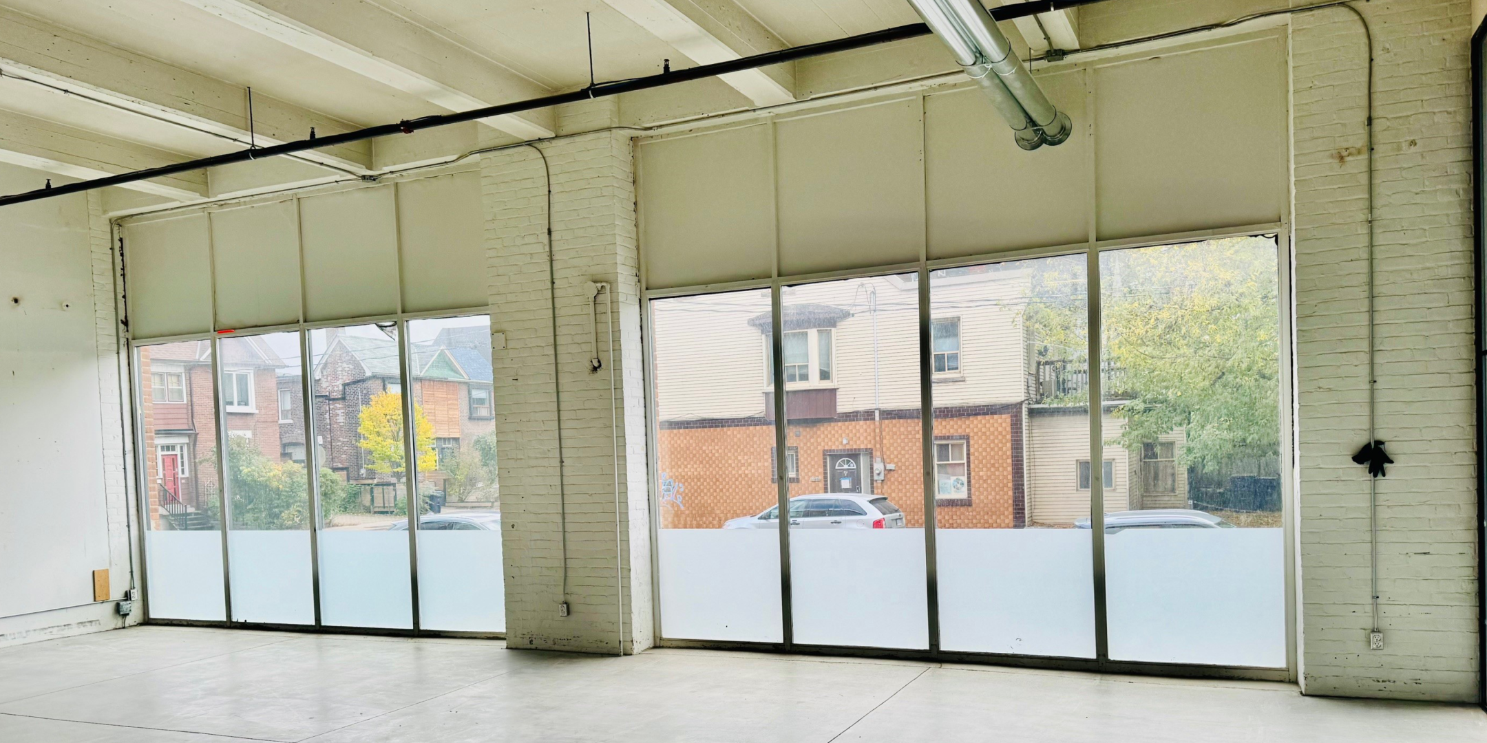 950 Dupont ground floor windows