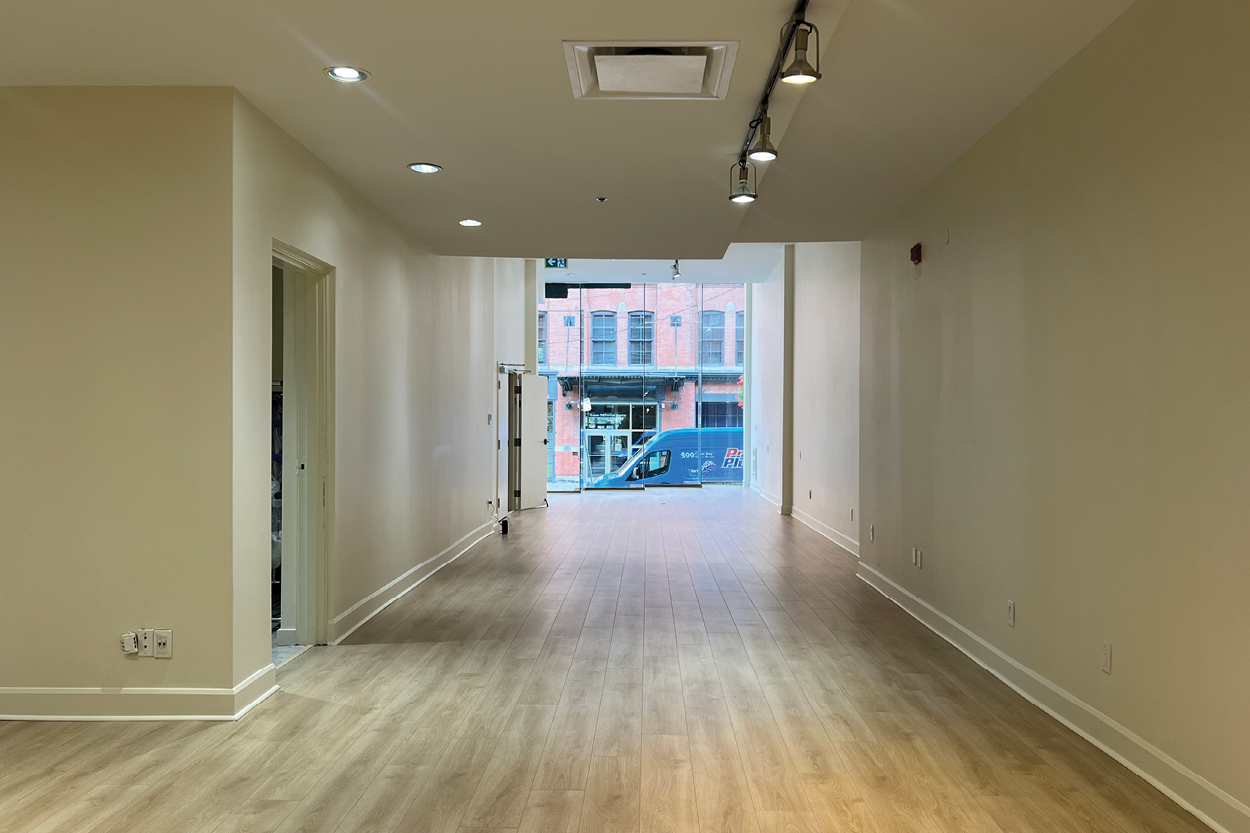 101 Richmond ground floor big vacant area