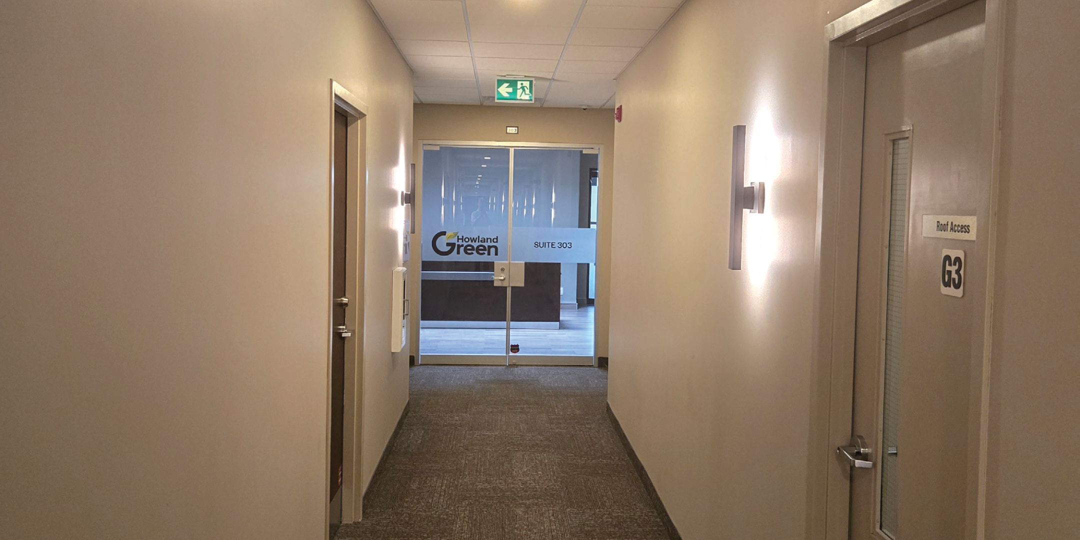 200 Cachet Woods Court Office Entry Way - Howland Business Centre