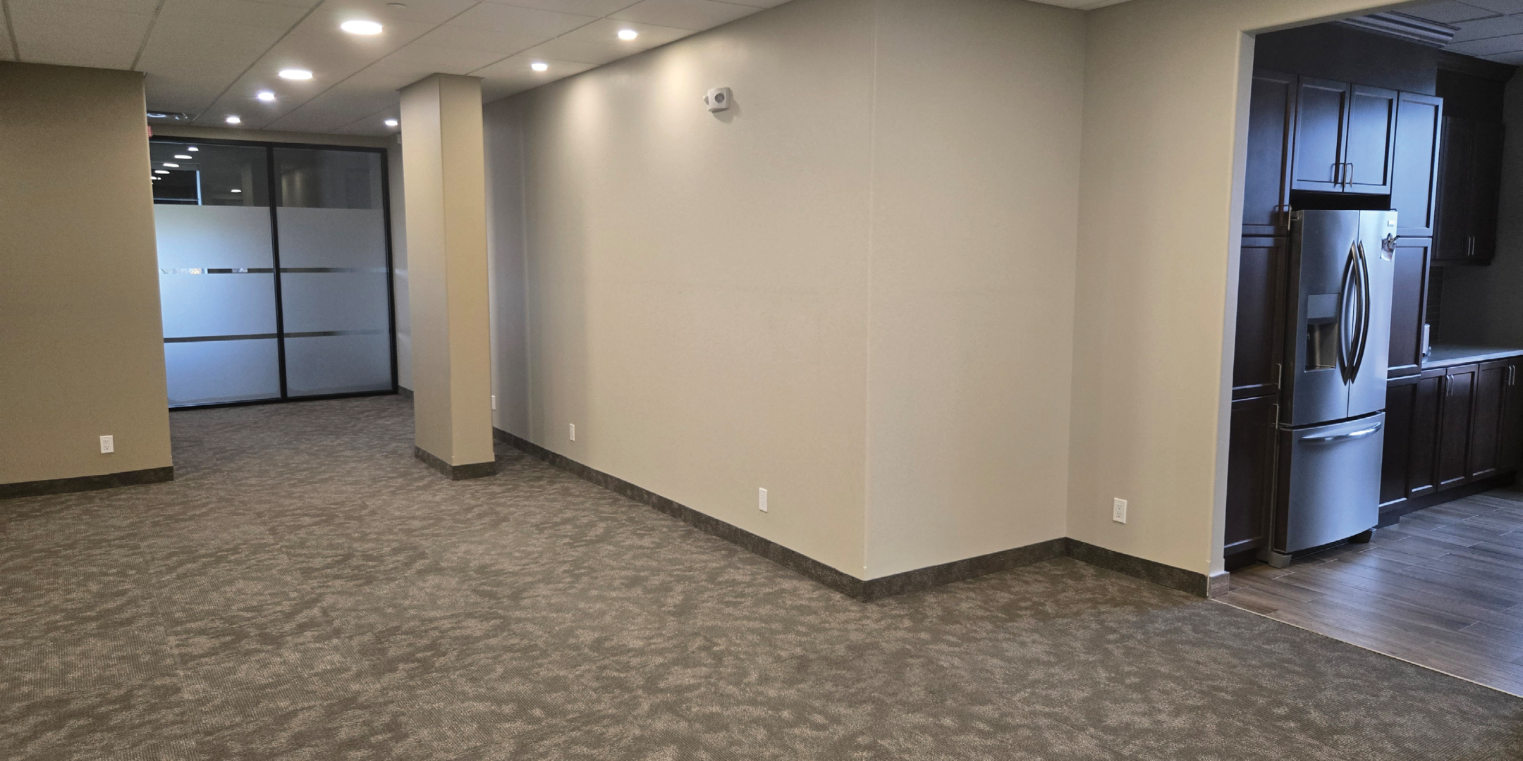 200 Cachet Woods Court Office Area with kitchenette and entrance