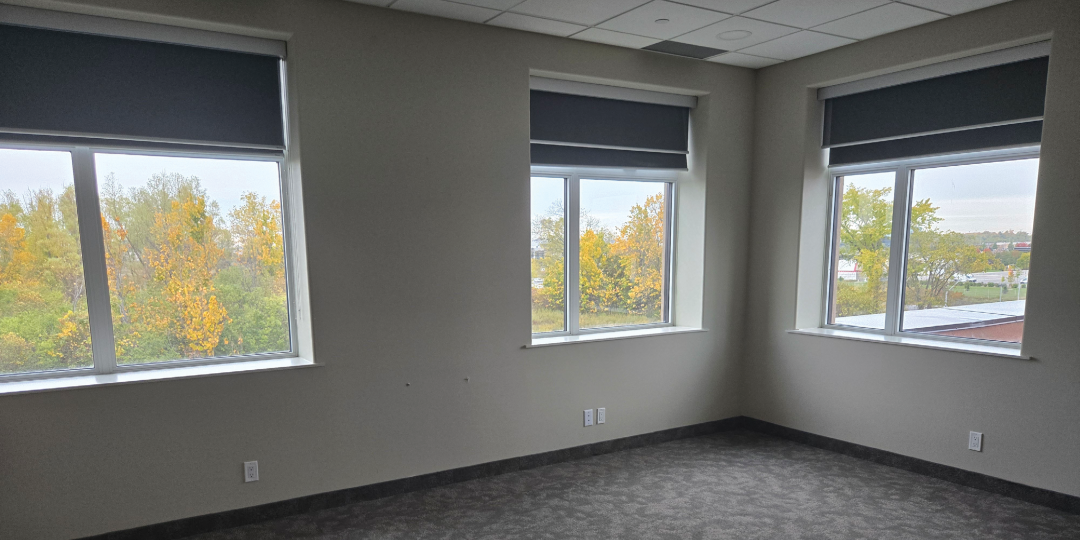 200 Cachet Woods Court with 3 large windows