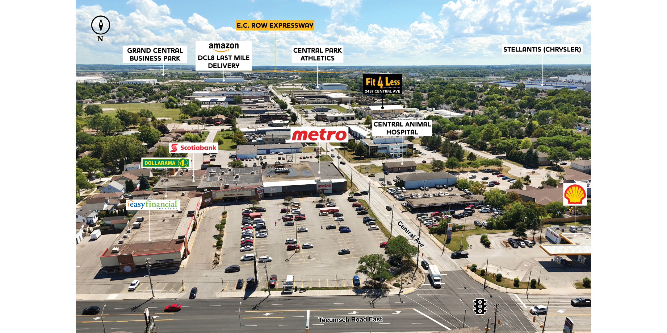 Area Overview on Windsor area showing nearby amenities