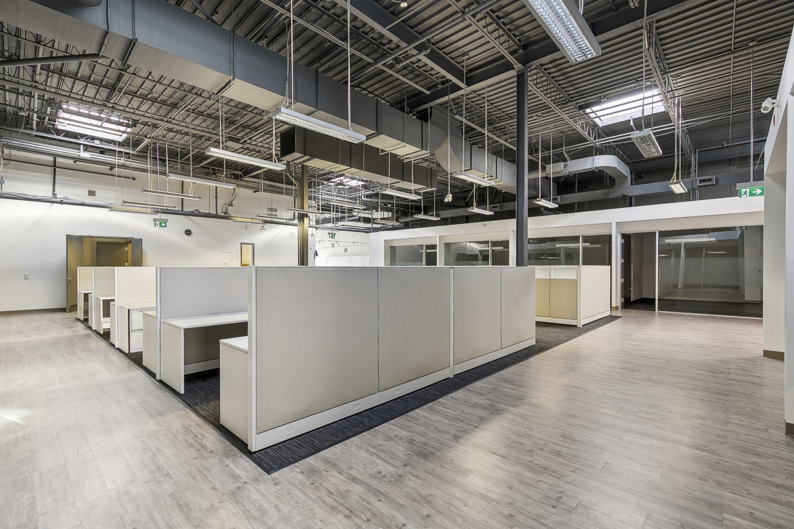 2486 Dunwin Dr open space overview with work cubicle