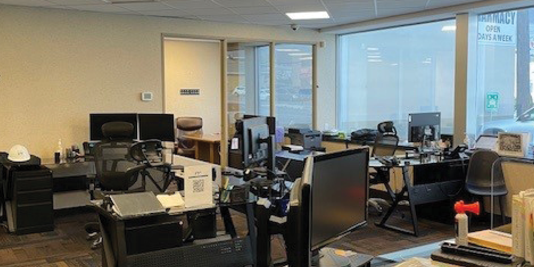 Interior office area at 420 McArthur Avenue