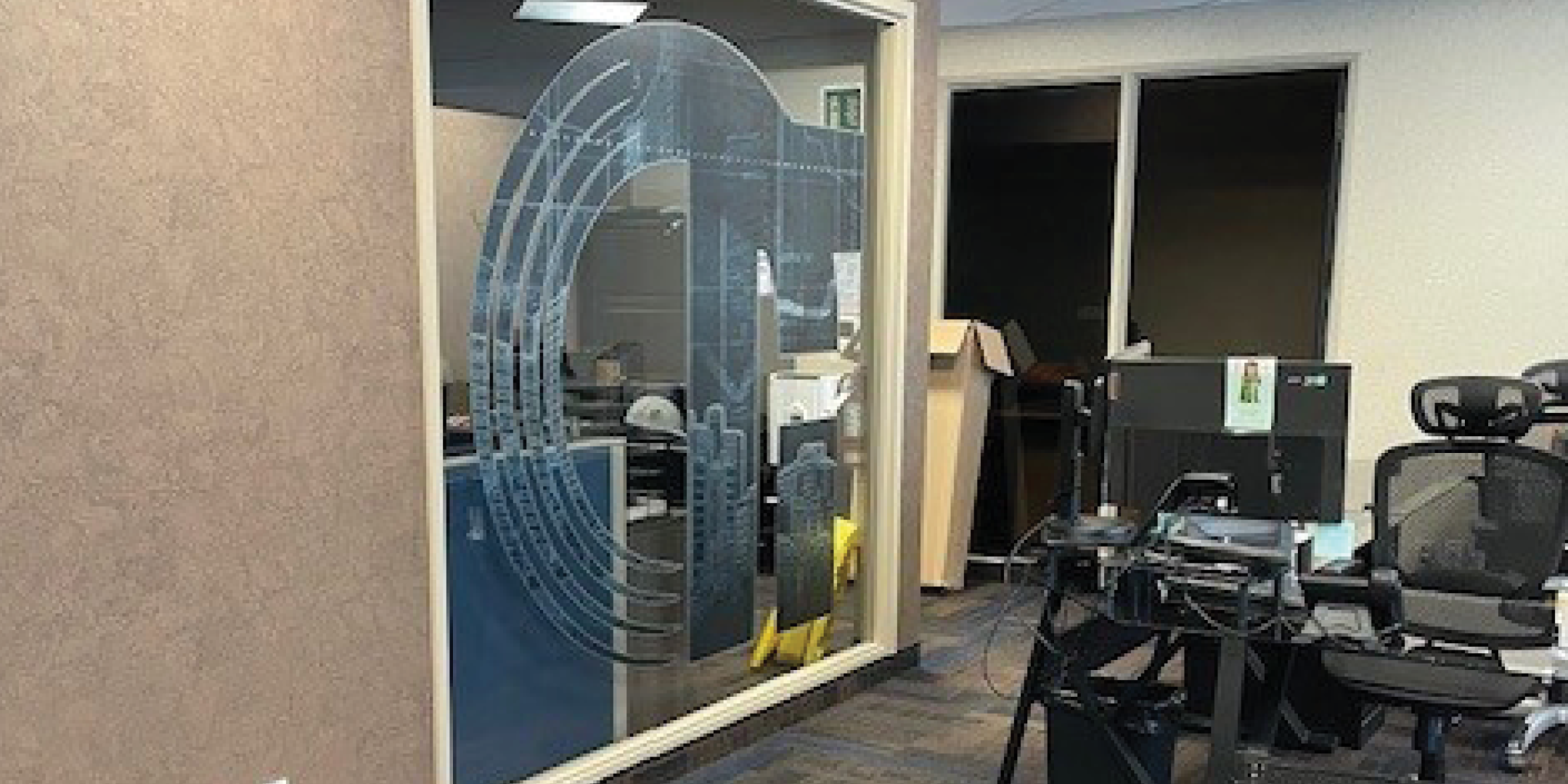 Interior office area at 420 McArthur Avenue