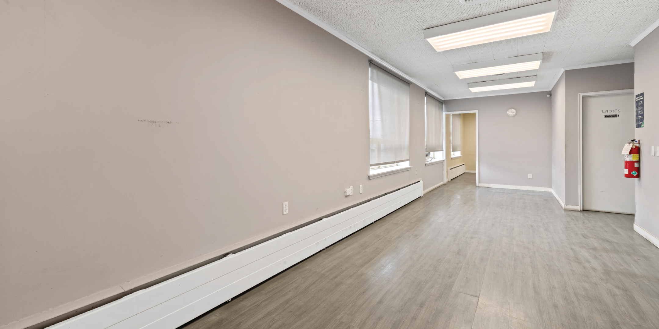 Interior office space at 55 Milvan Drive