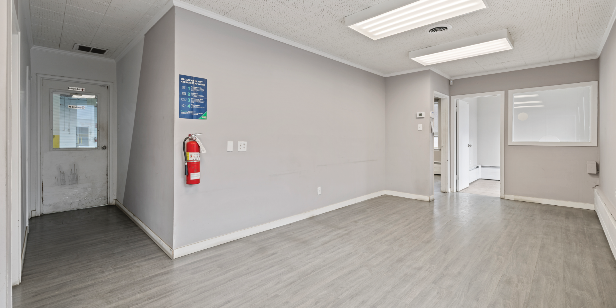 Interior office space at 55 Milvan Drive