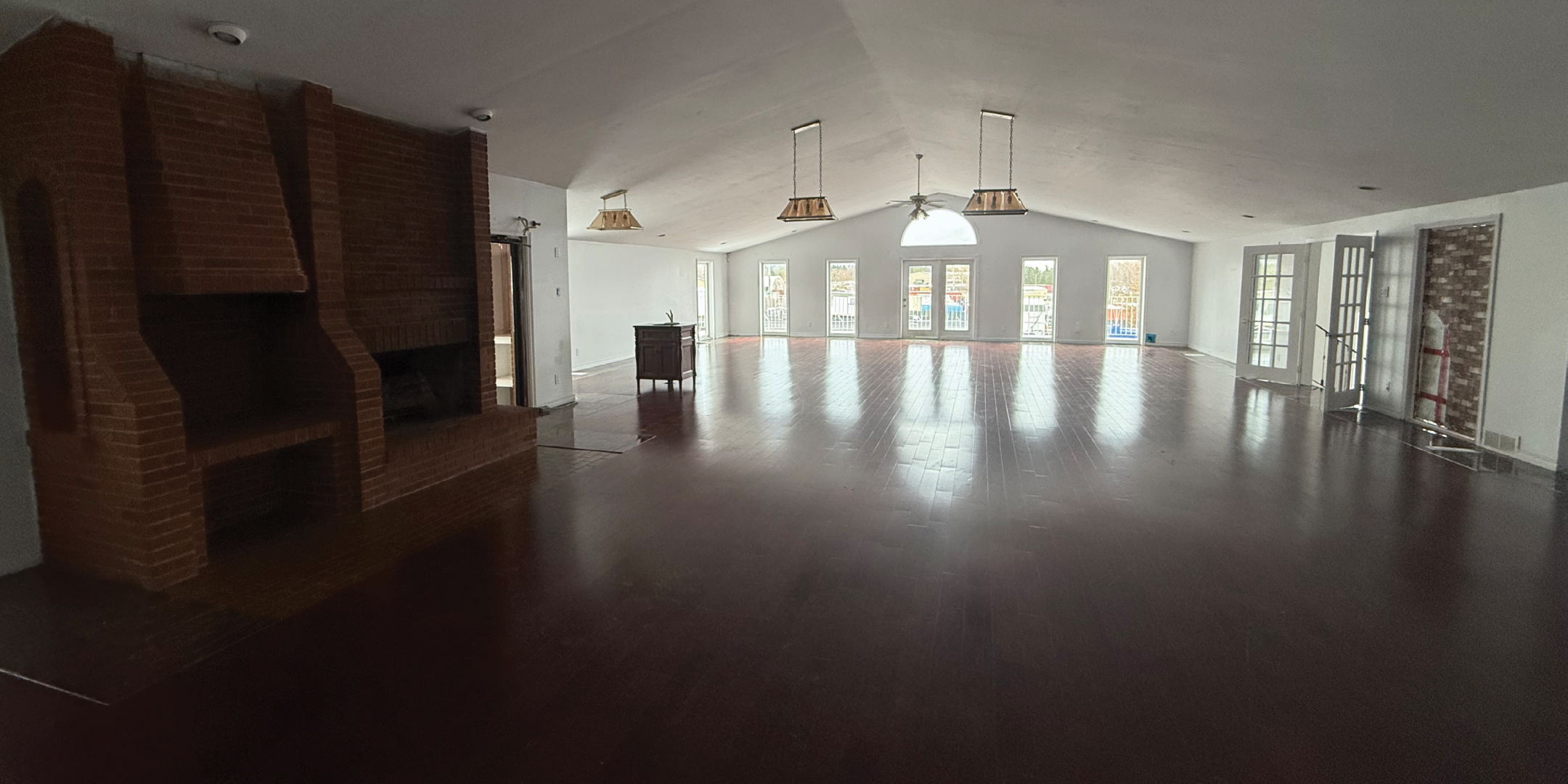 large spacious sitting area