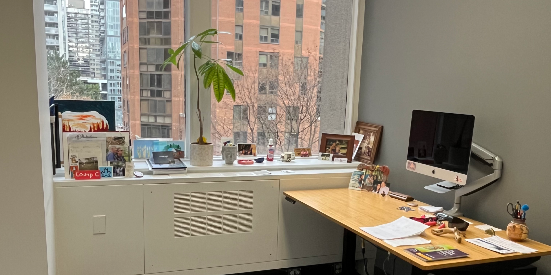 150 Eglinton Avenue E private office with window