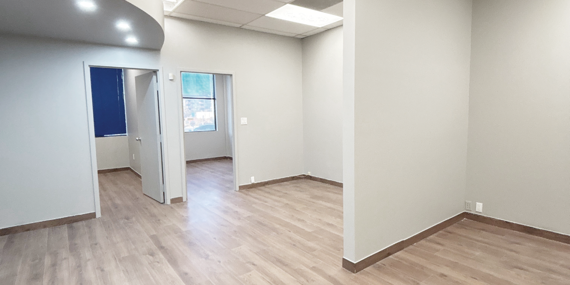 Photo of bright office/private areas of office or medical/dental space