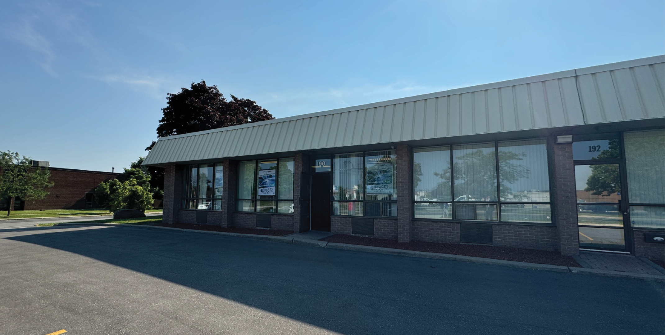 Front of building at 190 Wildcat Road