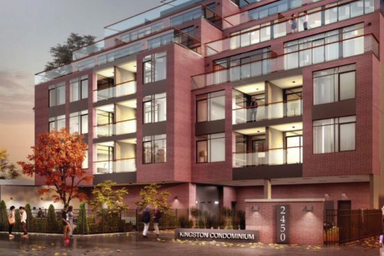 2448-2450 Kingston Road building exterior rendering