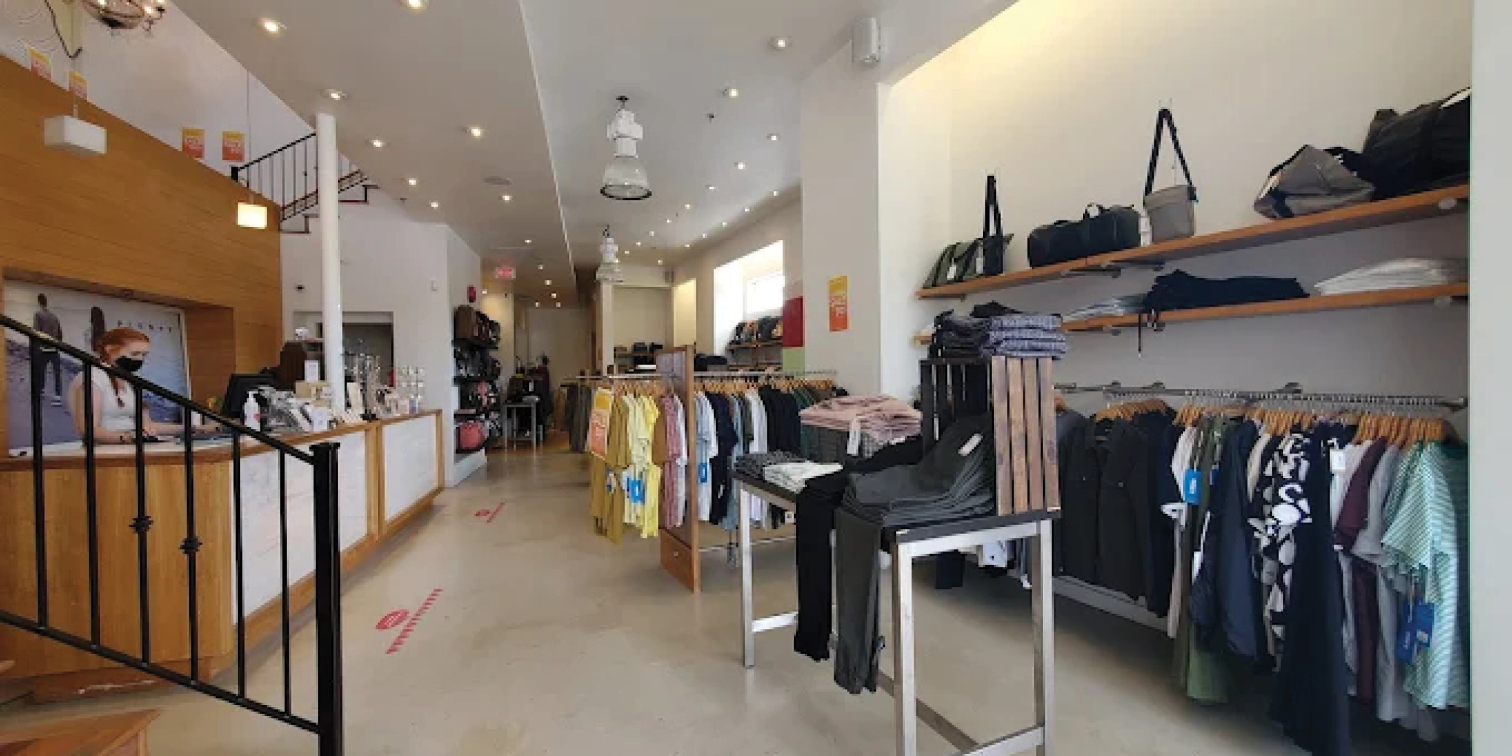 2803 West Broadway Interior view of retail area