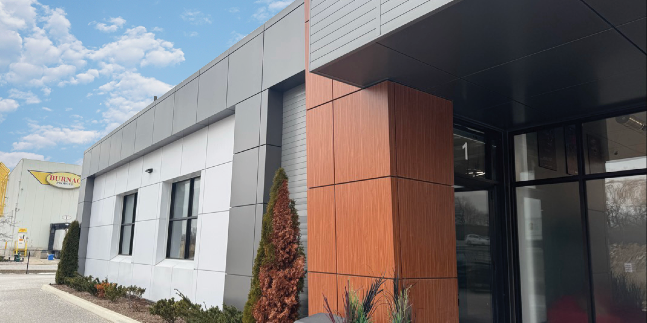 Exterior of the Industrial Building at 35 Stoffel Drive