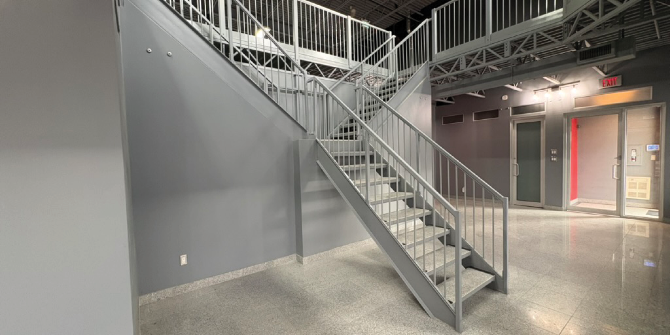 399 Four Valley Drive Staircase to shipping area