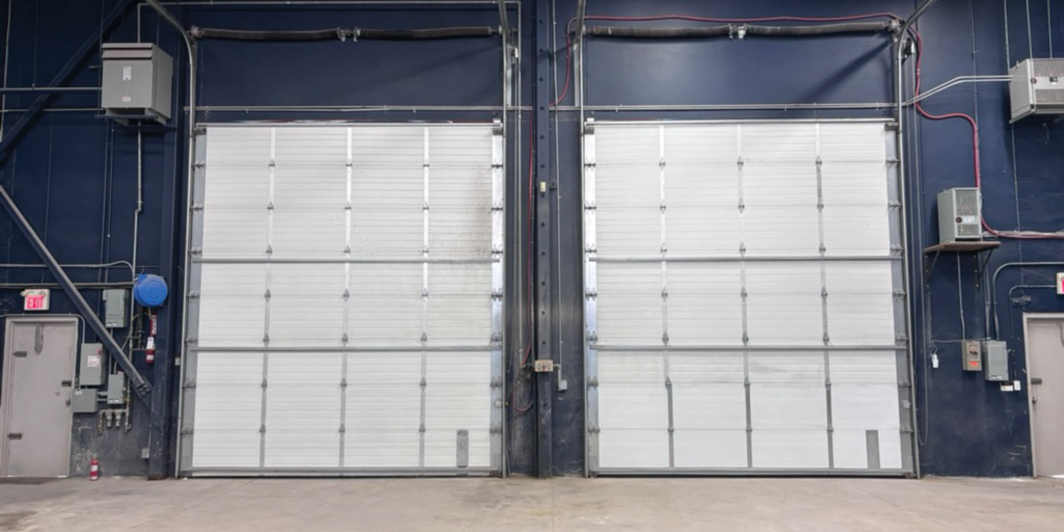 399 Four Valley Drive Shipping Area with two shipping doors