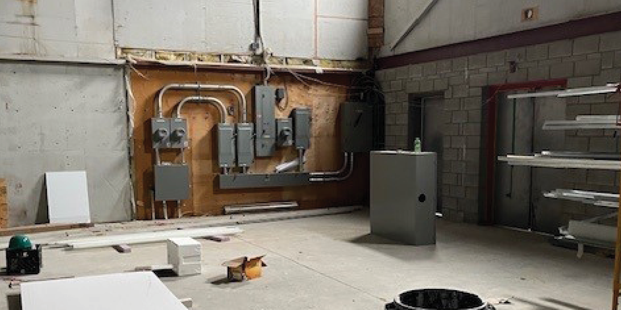 75 Auriga Drive interior electrical area