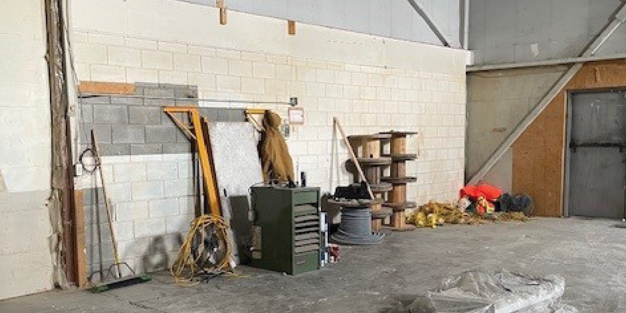 75 Auriga Drive interior warehouse area