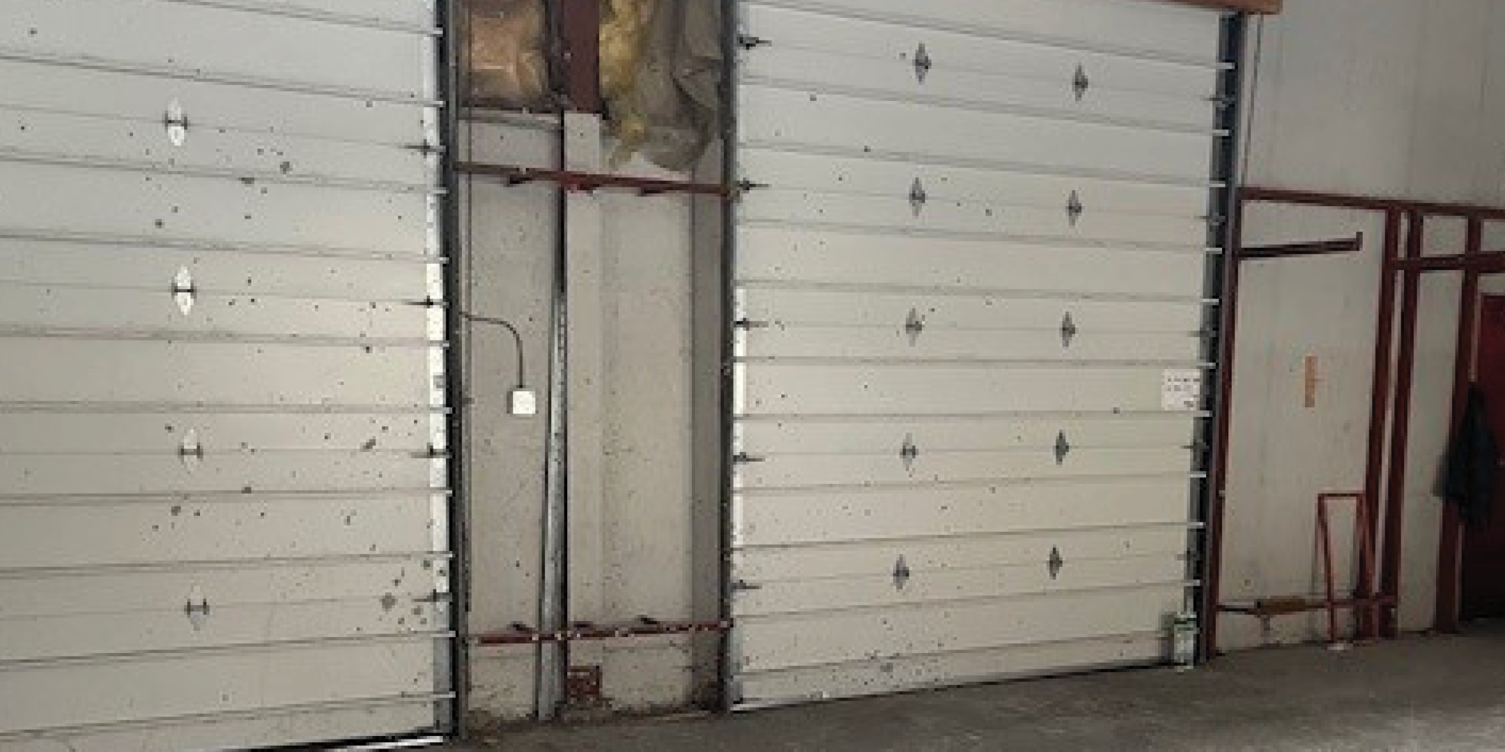 75 Auriga Drive interior shipping doors