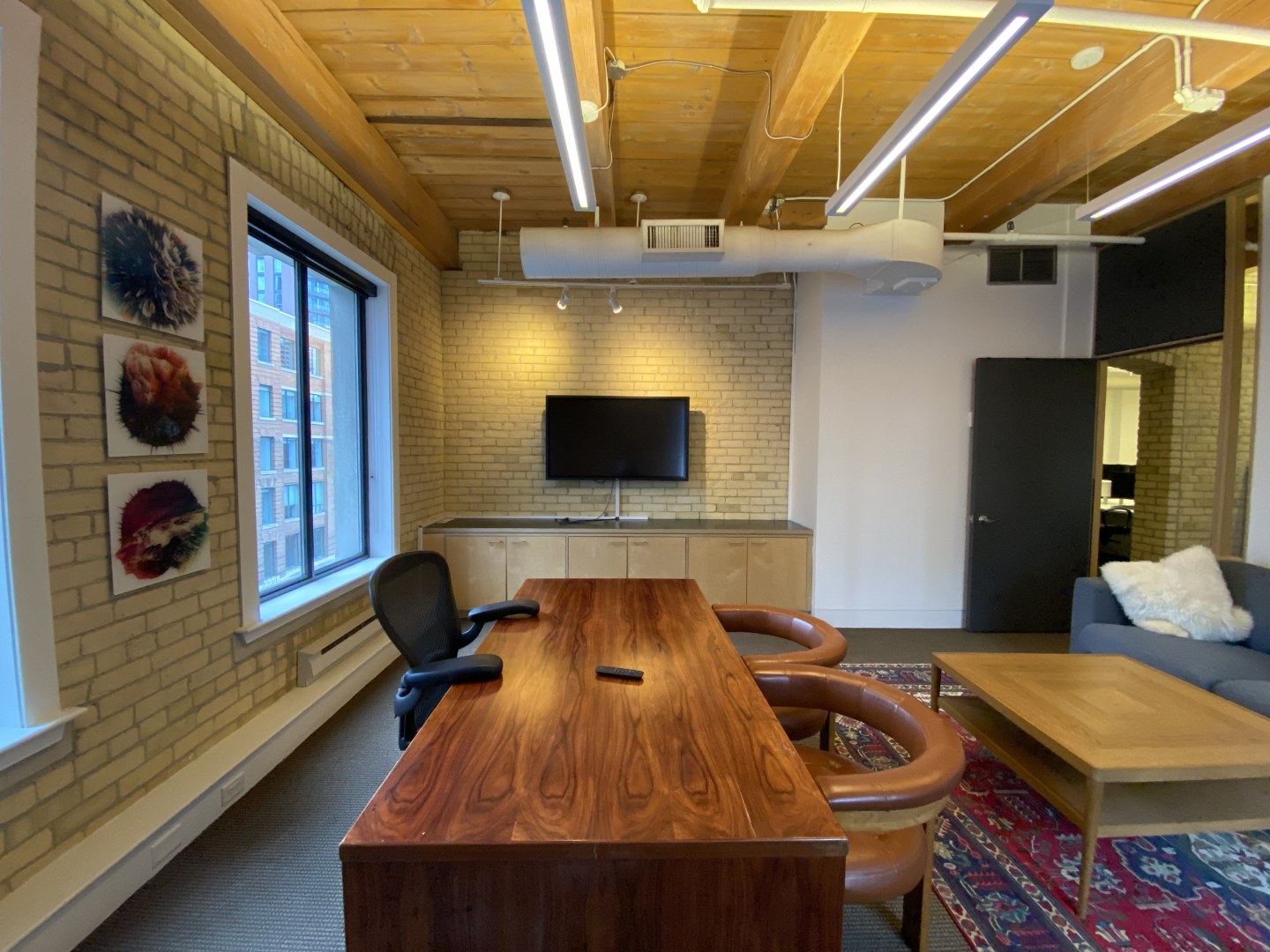 24 Duncan Street open space with desks and chairs